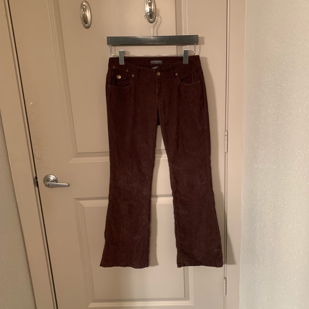 Brown corduroys